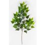 Artificial Birch foliage spray HENRIK, green, 28"/70cm