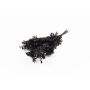 Dried ruscus branches AGNIATA, black, 28"-30"/70-75cm, Ø7"/17cm