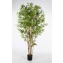 Fake Bamboo KANAYO, natural stems, green, 3ft/90cm