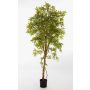 Artificial Japanese maple AIKO, natural stem, light green-red, 5ft/150cm