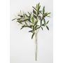 Artificial olive spray KONSTANTINOS, fruits, hardly inflammable, 20"/50cm