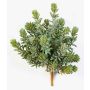 Artificial Sedum OLAVI on spike, green, 8"/20cm