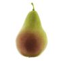 Artificial pears ANHUI, 6 pieces, green-red, 4.3"/11cm