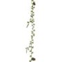 Decorative larch garland NANZIA, frozen, with cones, green, 6ft/180cm