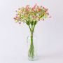 Artificial gypsophila bouquet CECILIA, pink, 12"/30cm, Ø6.7"/17cm