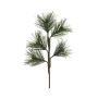 Artificial pine branch XIPENG, green, 12"/30cm