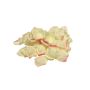 Satin rose petals JINHUI, white-pink, 60 pieces