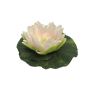 Artificial water lily SHUOLIN, floating, pale pink, Ø7"/18cm