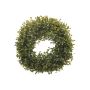 Artificial boxwood wreath FRITZ, crossdoor, Ø11"/28cm