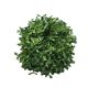 Artificial boxwood ball FRITZ, plastic grid, crossdoor, Ø6"/15cm