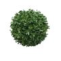 Artificial boxwood ball FRITZ, plastic grid, crossdoor, Ø8"/20cm