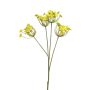 Artificial dill branch LITIAN, yellow, 28"/70cm