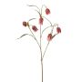 Textile flower Fritillary TIMANO, red-pink, 24"/60cm