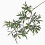 Artificial Olive spray MIMIKO, weatherproof, green, 35"/90cm