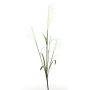Artificial pampas grass branch LINEN with panicles, white, 5ft/145cm