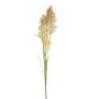 Artificial Pampas grass branch LINEN with panicles, beige-brown, 5ft/145cm