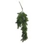 Decorative hanging fir FEILAN, green, 26"/65cm