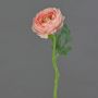 Artificial ranunculus WENNA, pink, 12"/30cm