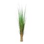 Plastic reed grass HEILY, green-brown, 5ft/150cm
