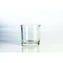 Planter made of glass JOHN AIR, clear, 4.7"/12cm, Ø4.7"/12cm