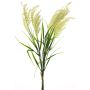 Artificial reed grass bunch RUMENG with panicles, cream, 24"/60cm
