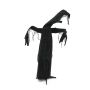 Halloween decoration tree NOZZY with eerie laugh / moving function, black, LEDs, 115cm