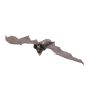 Halloween decoration: VAMPY vampire bat with eerie laugh / motion function, LEDs, 35"/90cm