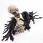 Halloween decoration zombie / undead ROWDY with movement and screaming function, LEDs, 45cm