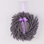 Artificial lavender wreath YLVIE, violet, Ø10"/25cm