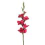 Artificial Gladiolus KIVANA, fuchsia, 90cm