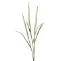Artificial branch fountain grass FJORA with Rispen, white, 4ft/115cm