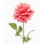 Artificial dahlia REFOLG, coral, 70cm
