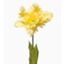 Artificial flower Parrot tulip ALISCHA, yellow, 28"/70cm