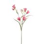 Artificial branch Bellflower EMMELY, dark pink, 26"/65cm