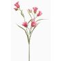 Artificial branch Bellflower EMMELY, dark pink, 26"/65cm
