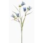Artificial branch Bellflower EMMELY, light blue, 26"/65cm