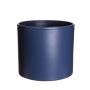 Planter ALCHIBA, ceramic, indigo blue matt, 10"/25,7cm, Ø11"/27,8cm