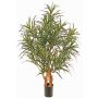 Artificial Dracaena reflexa 'Anita' SENFYN tree, natural trunks, green, 37"/95cm