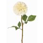 Artificial dahlia 'BREDANA', cream, 24"/60cm, Ø4.3"/11cm