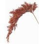 Artificial sorghum branch BOTTO with ears, red-brown, 37"/95cm