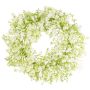 GERSAN decorative gypsophila wreath, white, Ø30cm