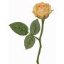 Artificial rose 'GABI', peach-cream, 12"/30cm, Ø2.4"/6cm
