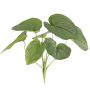 Artificial hosta RAIATEA on a stake, green, 26"/65cm