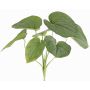 Artificial hosta RAIATEA on a stake, green, 26"/65cm