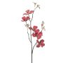 Decorative dogwood branch KROVEX, burgundy red-gold, 28"/70cm