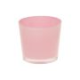 Plant pot ALENA, glass, pink, 4.9"/12,5cm, Ø5.2"/13,3cm