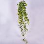 Artificial Ivy hanging plant MAJA, on spike, green-white, 4ft/120cm