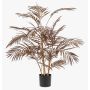 Artificial palm Areca PARADISA, metallic bronze, 3ft/105cm