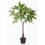 Decorative tree Pachira ALEC, artificial stems, 3ft/90cm