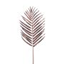 Decorative palm frond Areca JAZKI, metallic burgundy red, 33"/85cm